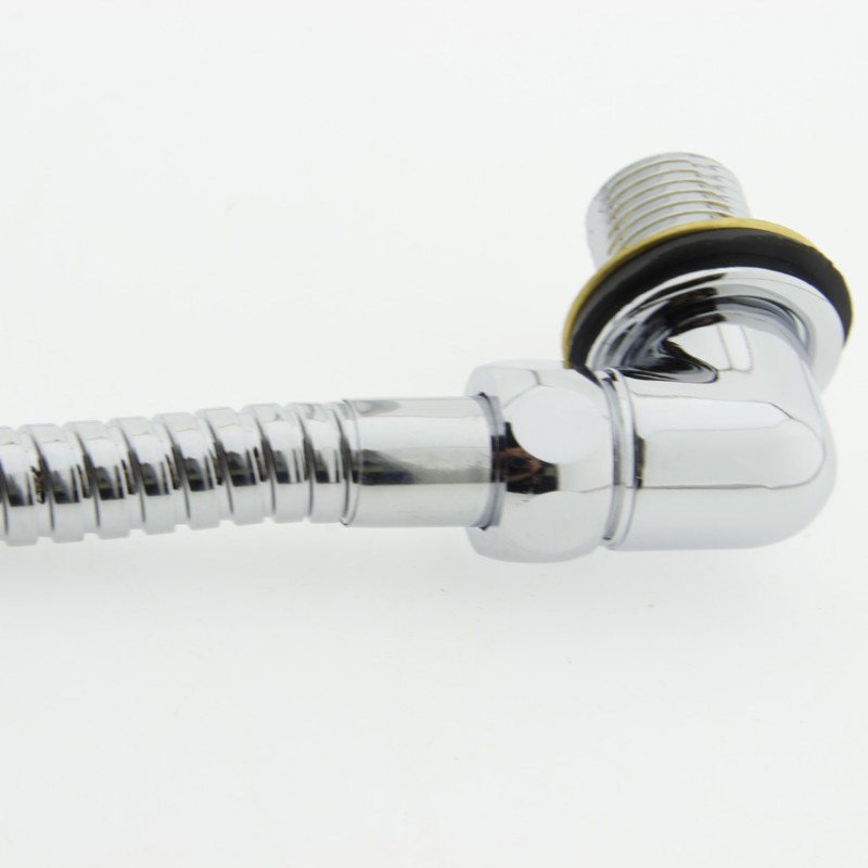 Куточок для підключення душа (УД 03) Латунь, хромований, з зовнішньою різьбою.