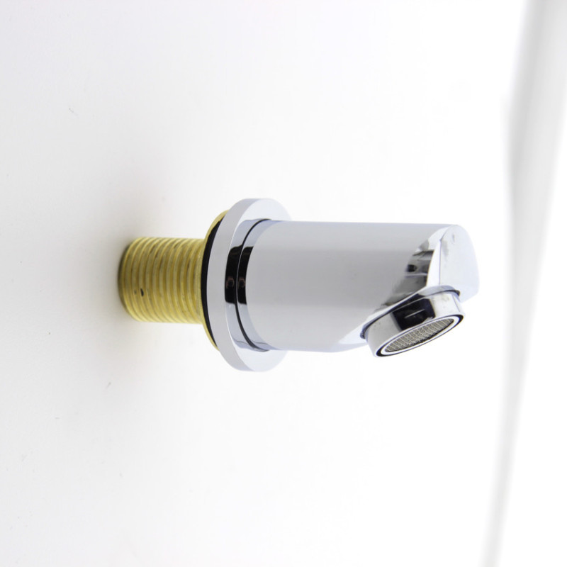 Вилив води настінний, короткий з кутом 35 градусів