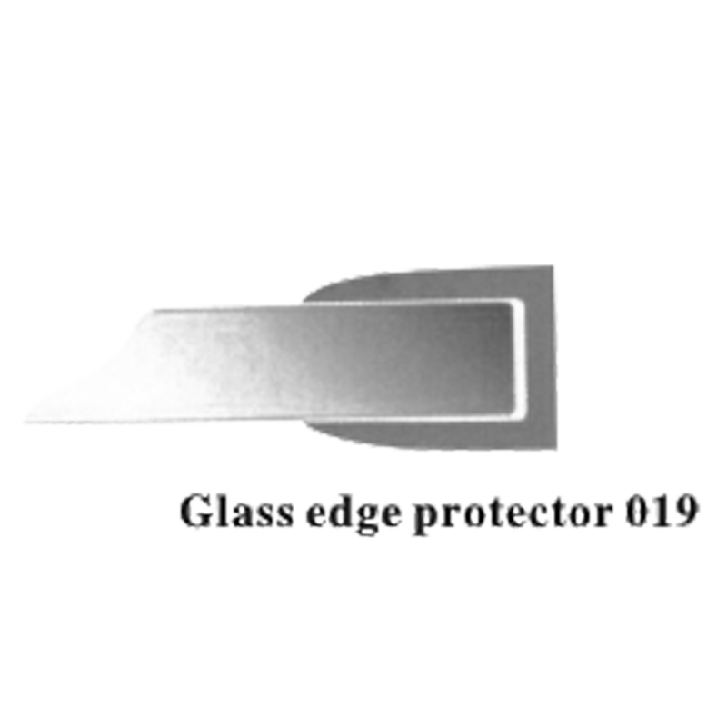 Накладка на торець скла (ФС 01 В) довжина 2 м. Прозора