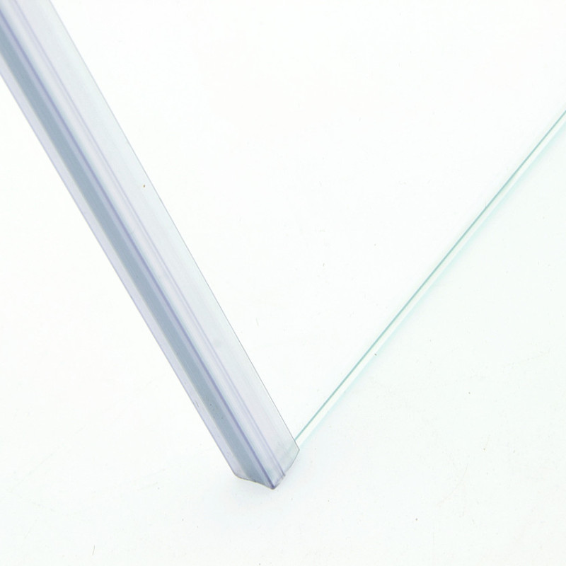 Накладка на торець скла (ФС 01 В) довжина 2 м. Прозора