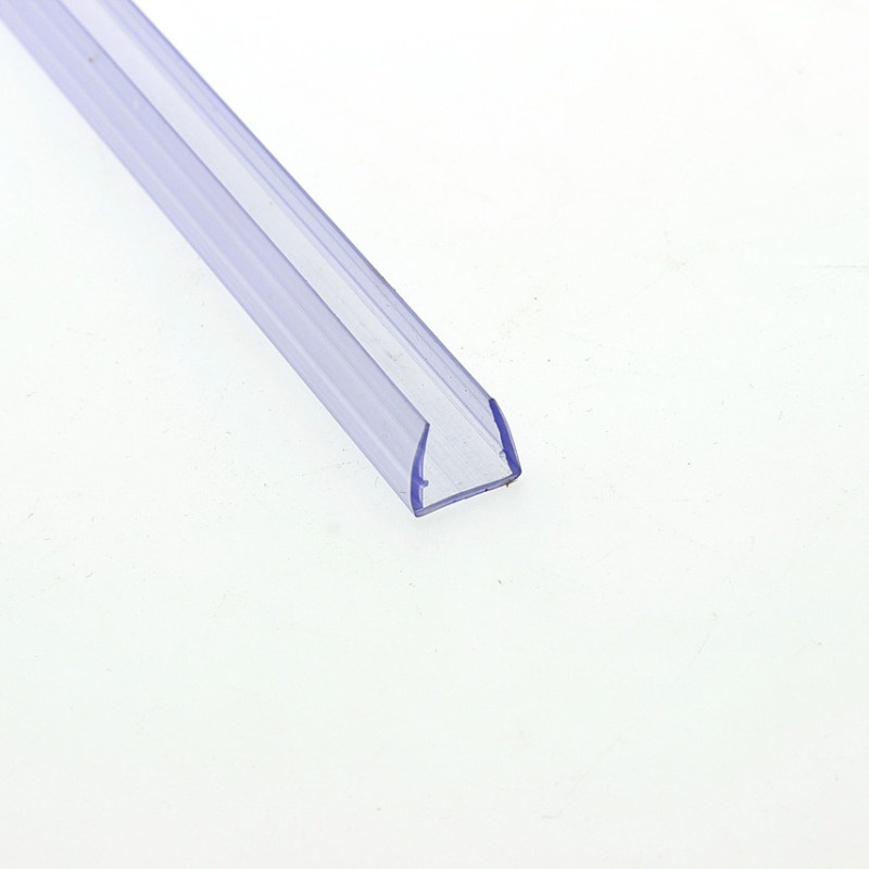 Накладка на торець скла (ФС 01 В) довжина 2 м. Прозора 8 мм