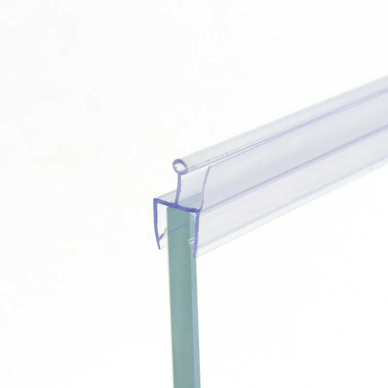 Ущільнювач для дверей душової кабіни, нижній (ФС06) довжина 2 м.