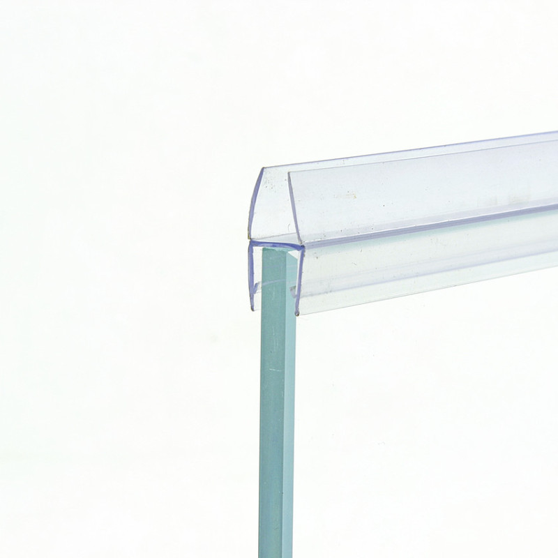 Ущільнювач для скляних дверей  (ФС03С) Н-подібний