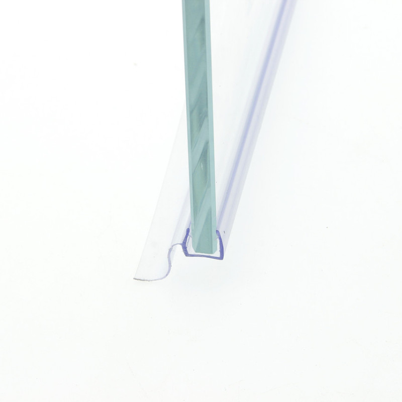 Ущільнювач для скляних дверей душової кабіни (ФС02) завдовжки 2 м.