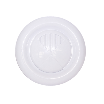 Накладка декоративна під динамік або кулер ( Витяжка ) душової кабіни, Біла.