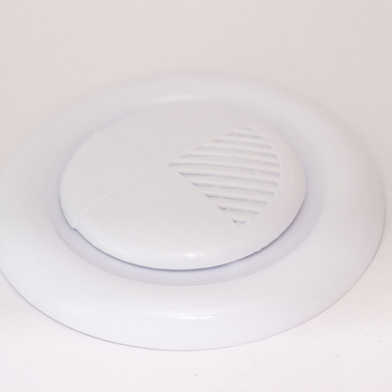 Накладка декоративна під динамік або кулер ( Витяжка ) душової кабіни, Біла.