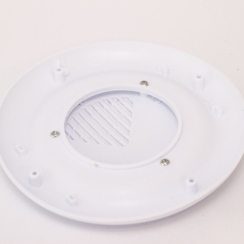 Накладка декоративна під динамік або кулер ( Витяжка ) душової кабіни, Біла.