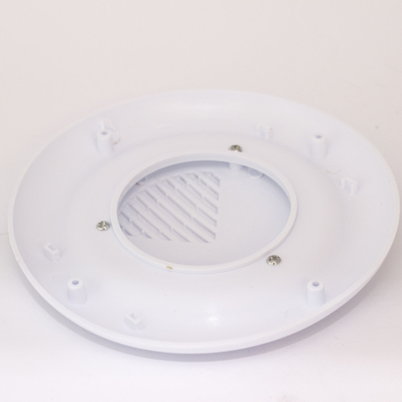 Накладка декоративна під динамік або кулер ( Витяжка ) душової кабіни, Біла.