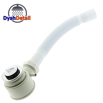 Сифон для душової кабіни (ПУ 612) з запірним клапаном клік-клак і гідробар'єром