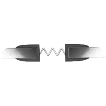 Ущільнювач з'єднувальний для скла душової кабіни (ПП04) 8 мм