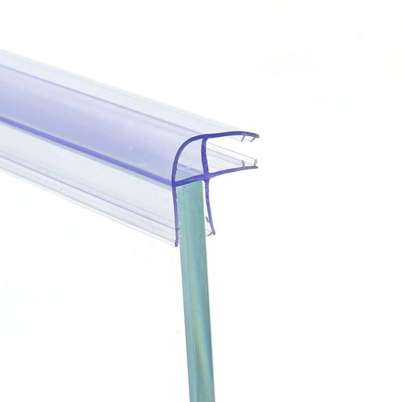 Ущільнювач жорсткий для скла душової кабіни П-подібний (ФС20)