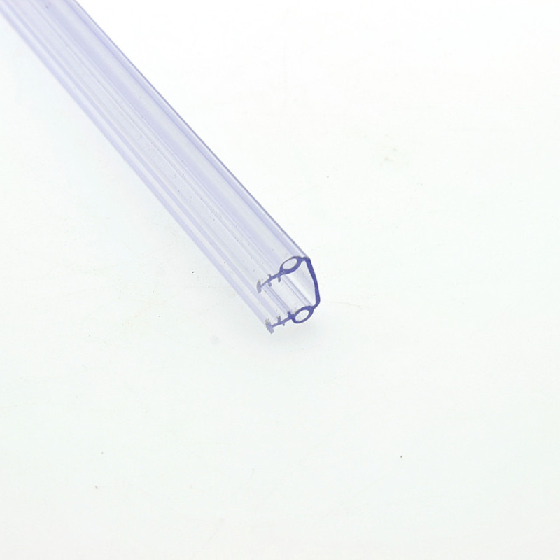 Ущільнювач жорсткий в профіль для скла душової кабіни ( ФС20 ) П-подібний