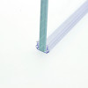 Ущільнювач жорсткий в профіль для скла душової кабіни ( ФС20 ) П-подібний