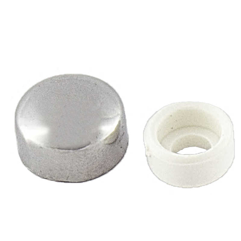 Заглушка для піддона душової кабіни хромована