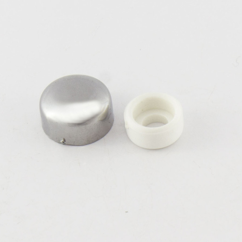 Заглушка для піддона душової кабіни хромована