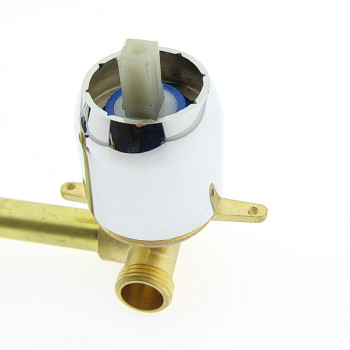 Шайба хромована для кріплення картриджа холодної - гарячої води в змішувачі душової кабіни ( ШХ01 )