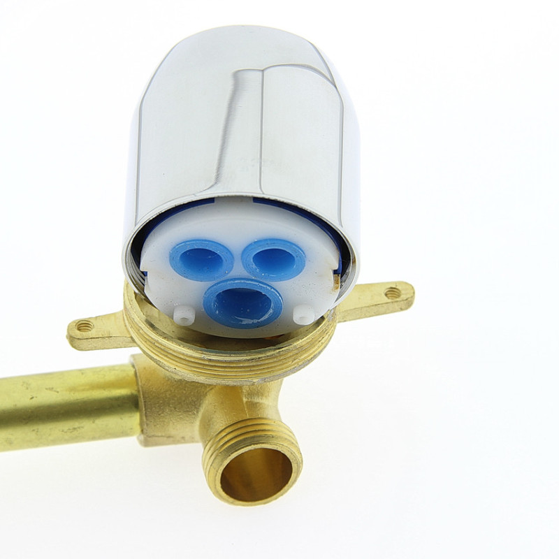 Шайба хромована для кріплення картриджа холодної - гарячої води в змішувачі душової кабіни ( ШХ01 )