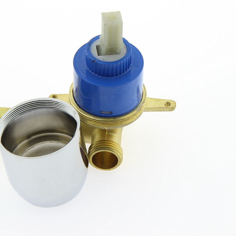 Шайба хромована для кріплення картриджа холодної - гарячої води в змішувачі душової кабіни ( ШХ01 )