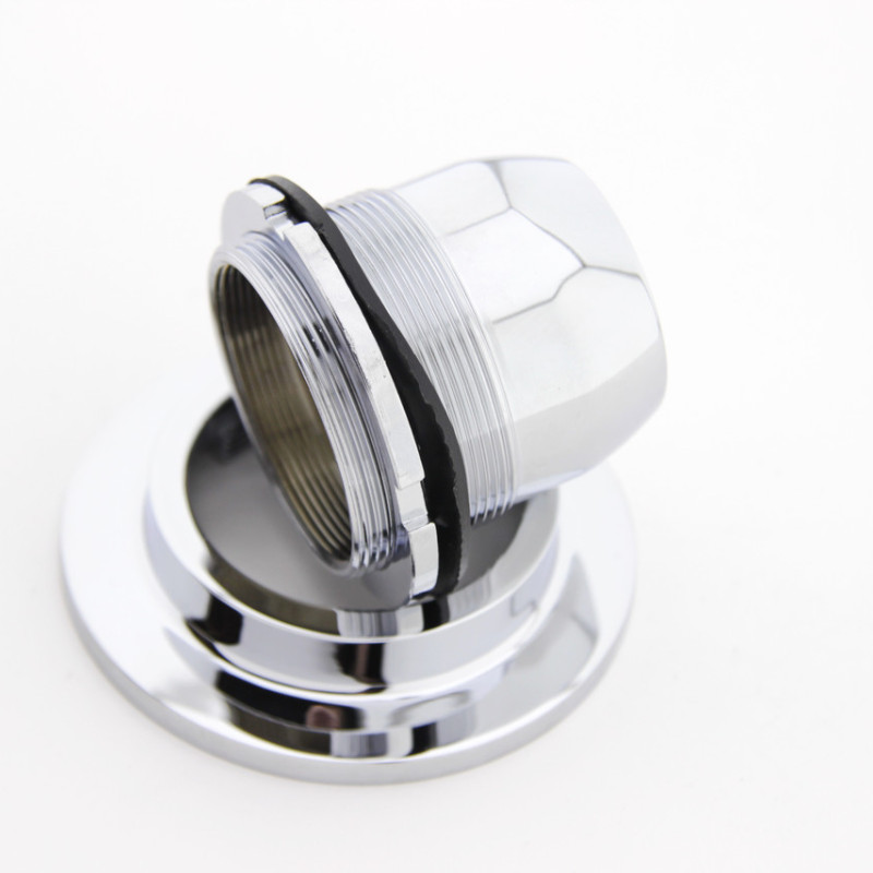 Шайба хромована для кріплення картриджа в змішувачі душової кабіни ( ШХ02 ) з зовнішньою різьбою