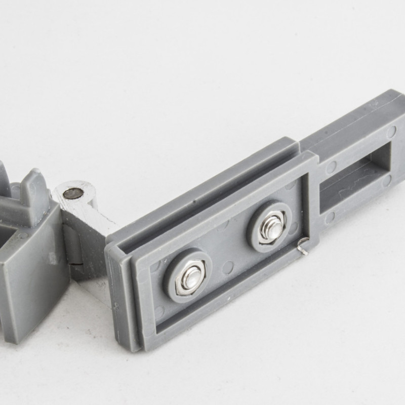 Ролики для душової кабіни подвійні, колеса з прорізом ( А 046 )