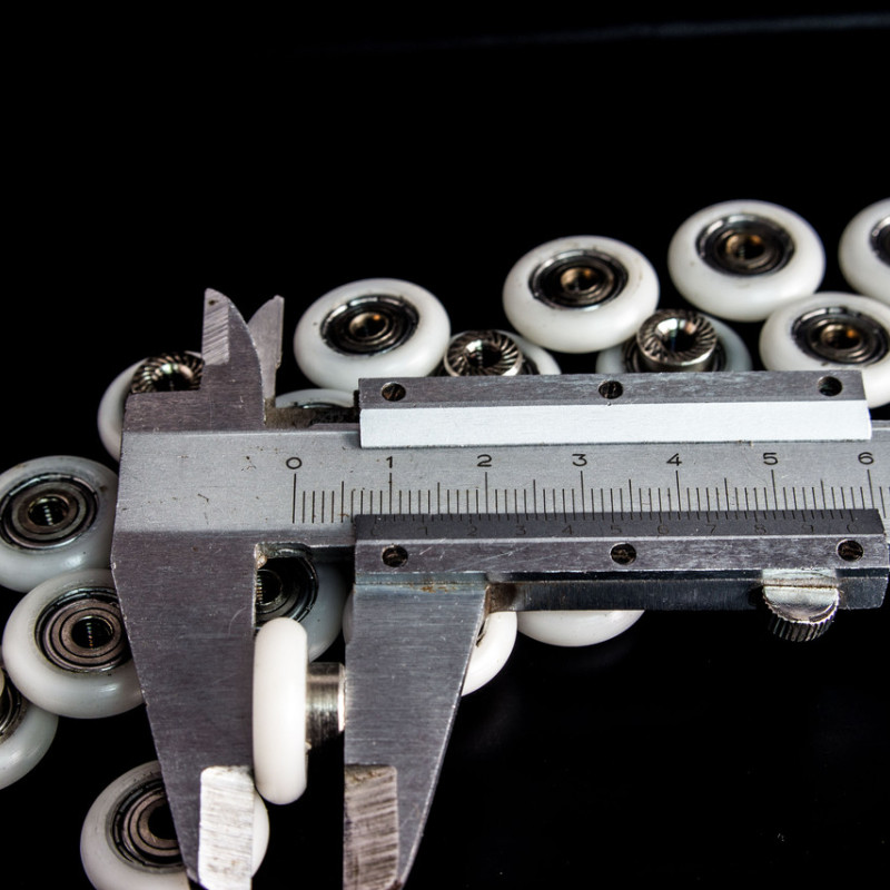 Коліщата для душової кабіни ( А-44 1 ) діаметром 18 мм з різьбою на втулці підшипника