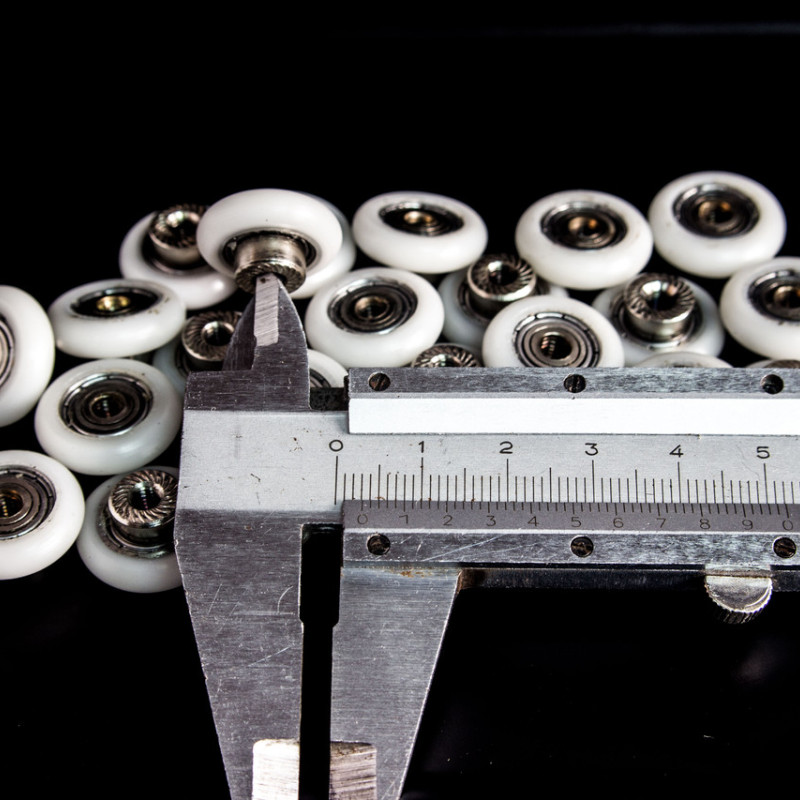 Коліщата для душової кабіни ( А-44 1 ) діаметром 18 мм з різьбою на втулці підшипника