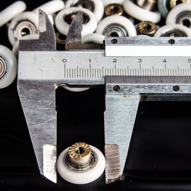 Коліщата для душової кабіни ( А-44 2 ) діаметром 18 мм з різьбою на втулці підшипника