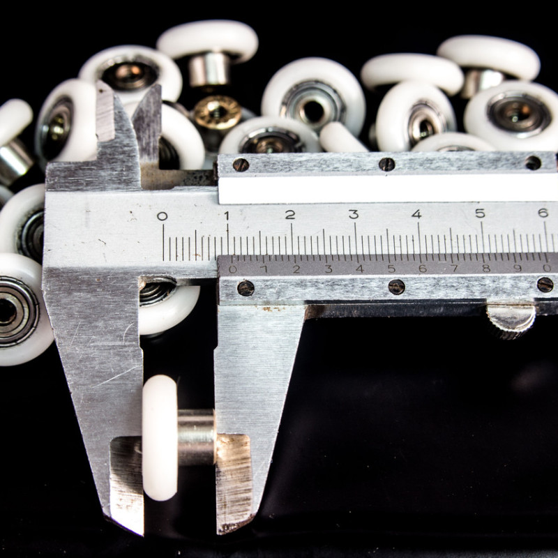 Коліщата для душової кабіни ( А-44 3 ) діаметром 18 мм з різьбою на втулці підшипника