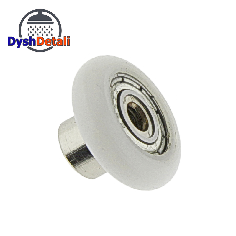 Коліщата для душової кабіни ( А-44 4 ) діаметром 18 мм з різьбою на втулці підшипника