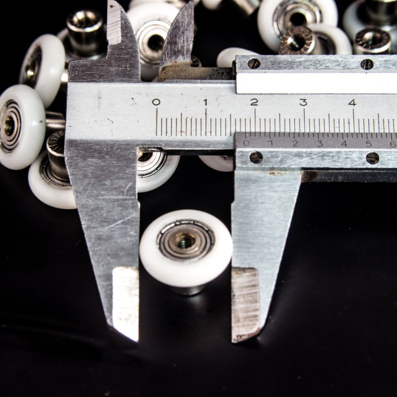 Коліщата для душової кабіни ( А-44 4 ) діаметром 18 мм з різьбою на втулці підшипника