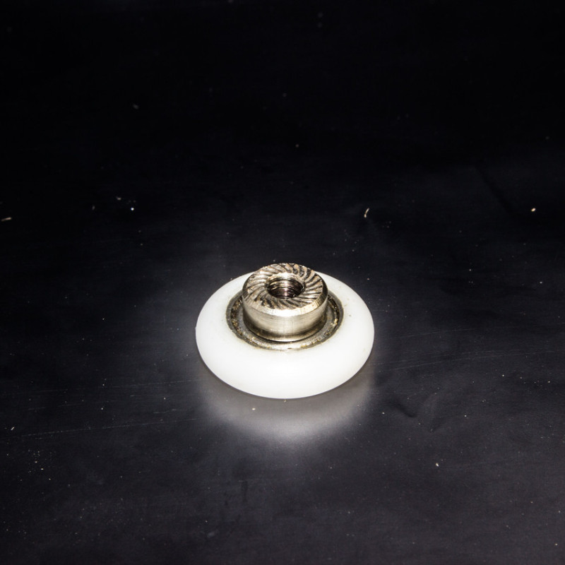 Коліщата для душової кабіни ( А-44 5 ) діаметром 19 мм з різьбою на втулці підшипника