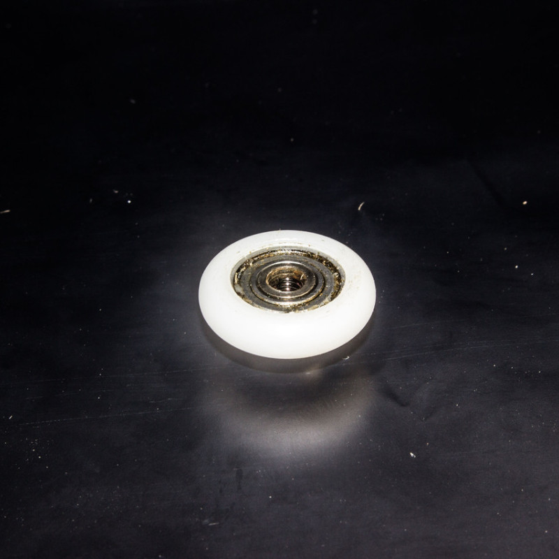 Коліщата для душової кабіни ( А-44 5 ) діаметром 19 мм з різьбою на втулці підшипника