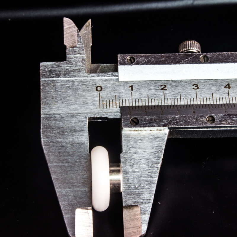 Коліщата для душової кабіни ( А-44 5 ) діаметром 19 мм з різьбою на втулці підшипника