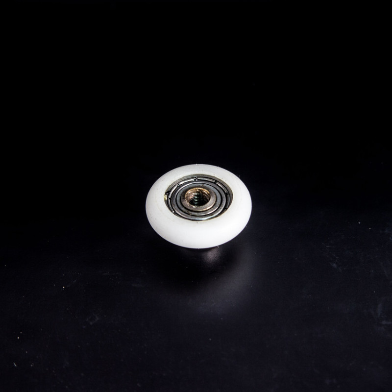 Коліщата для душової кабіни ( А-44 6 ) діаметром 19 мм з різьбою на втулці підшипника