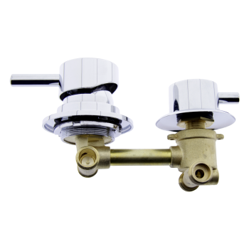 Змішувач для душової кабіни ( Г-2\10 ) на два положення під гайку у стійку душової кабіни