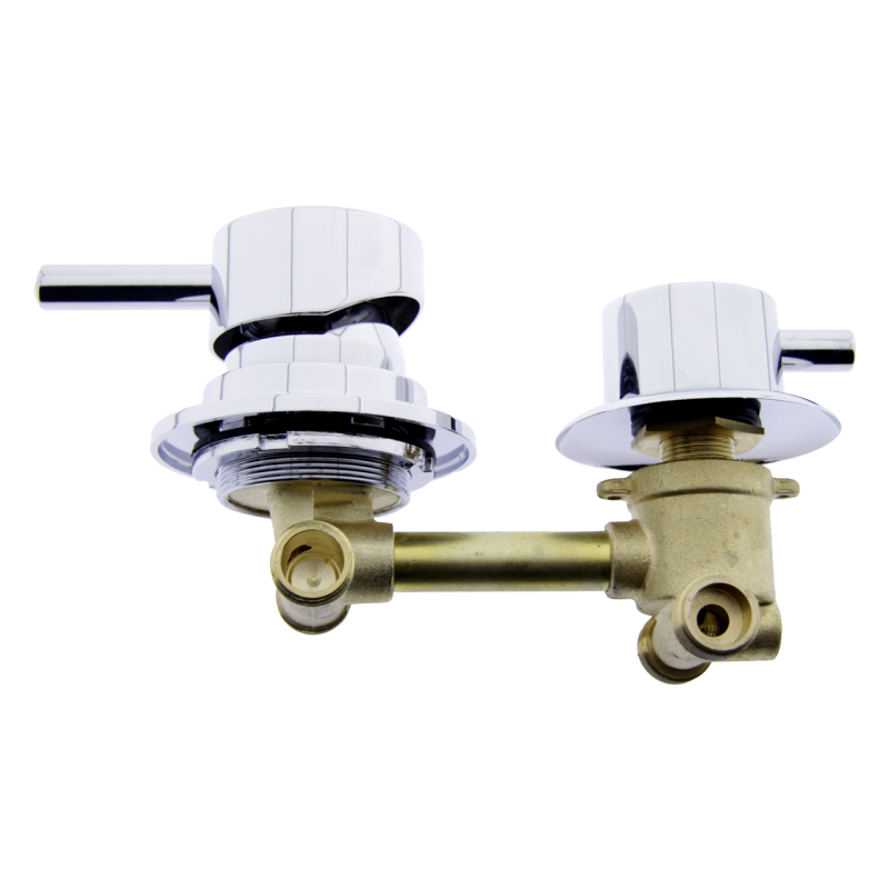 Змішувач для душової кабіни ( Г-2\10 ) на два положення під гайку у стійку душової кабіни