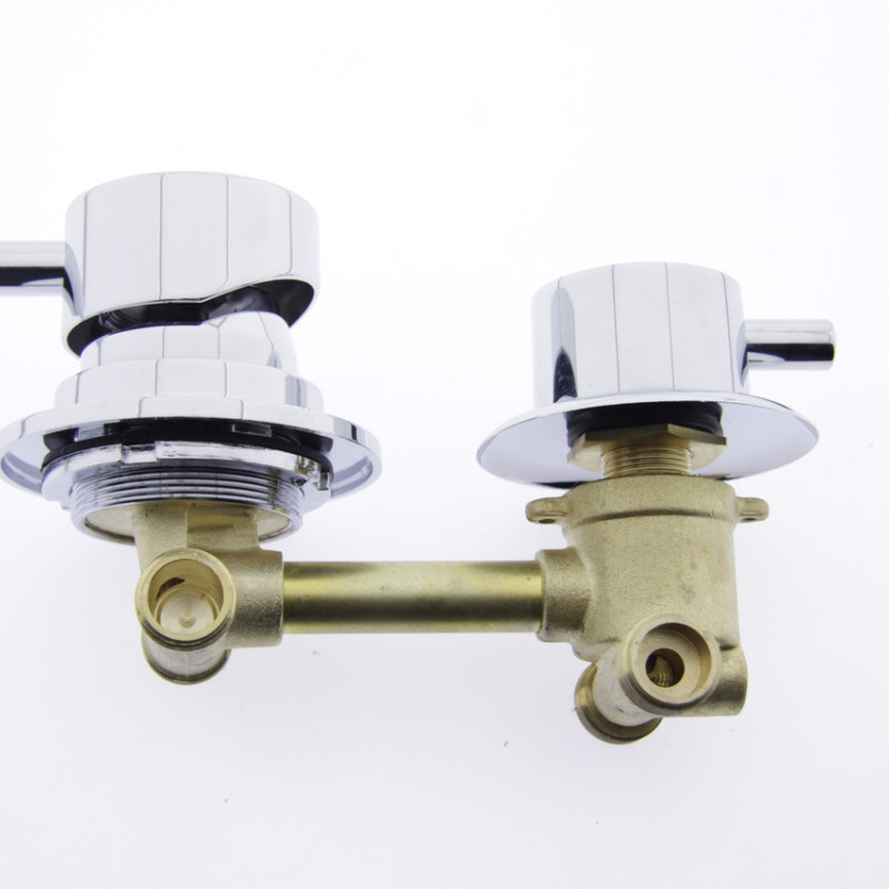 Змішувач для душової кабіни ( Г-2\10 ) на два положення під гайку у стійку душової кабіни