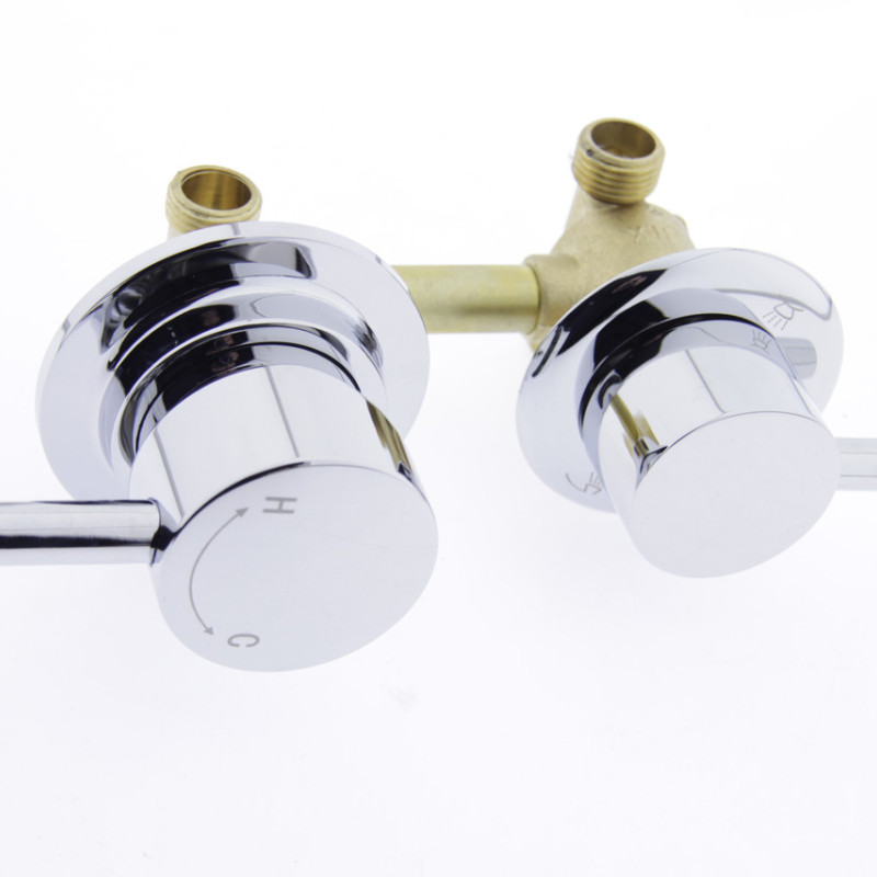 Змішувач для душової кабіни ( Г-2\10 ) на два положення під гайку у стійку душової кабіни