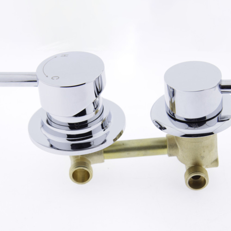 Змішувач для душової кабіни ( Г-2\10 ) на два положення під гайку у стійку душової кабіни