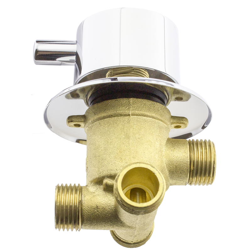 Перемикач для душової кабіни ( Г3 ) на три положення під гайку, вбудовуваний.