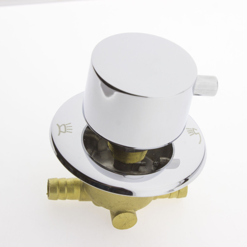 Перемикач для душової кабіни (С2) на два положення під штуцер, вбудований.