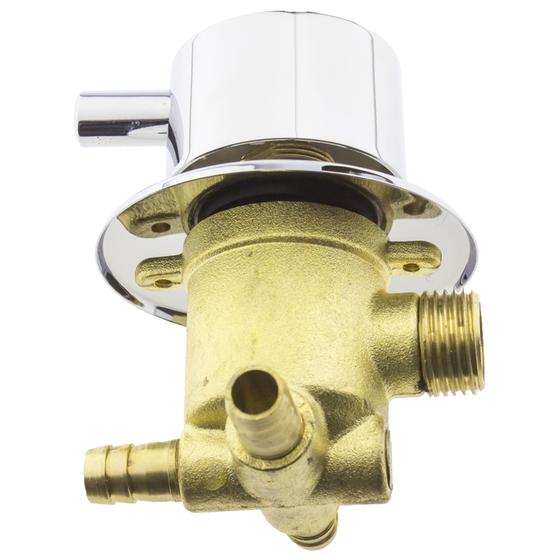 Перемикач для душової кабіни (С3) на три положення під штуцер, вбудований.