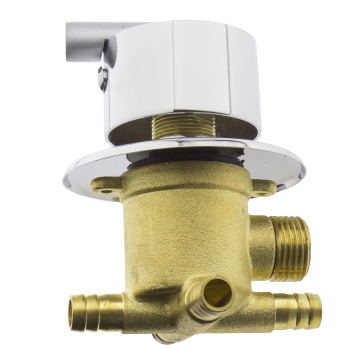 Перемикач для душової кабіни (С4) на чотири положення під штуцер, вбудований.