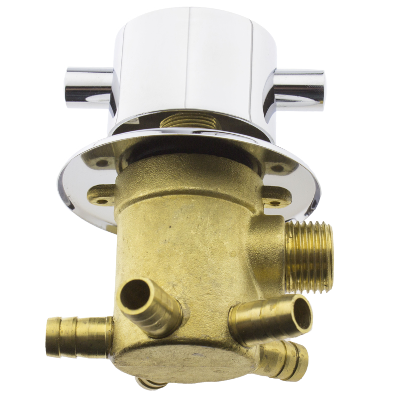 Перемикач для душової кабіни (С5) на п'ять положень під штуцер, вбудований.