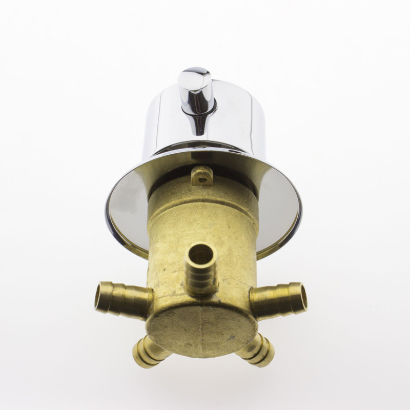 Перемикач для душової кабіни (С5) на п'ять положень під штуцер, вбудований.