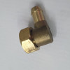 Куточок латунний, поворотний ( Y-04 ) для підключення гнучкого шланга.