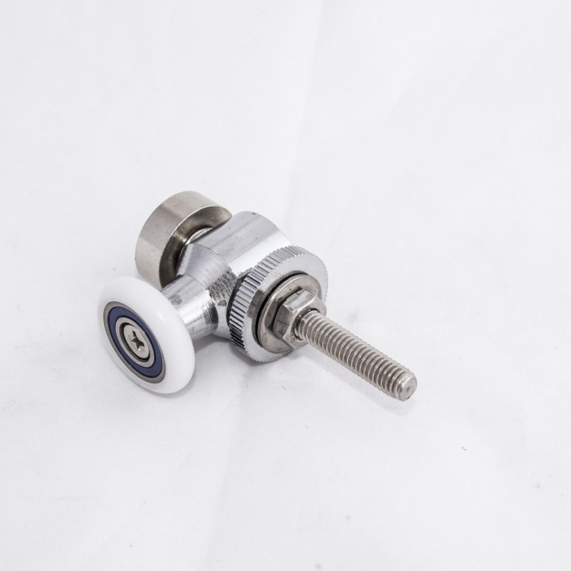 Ролики для душової кабіни верхні, металевий, одинарний, ( К-64 )