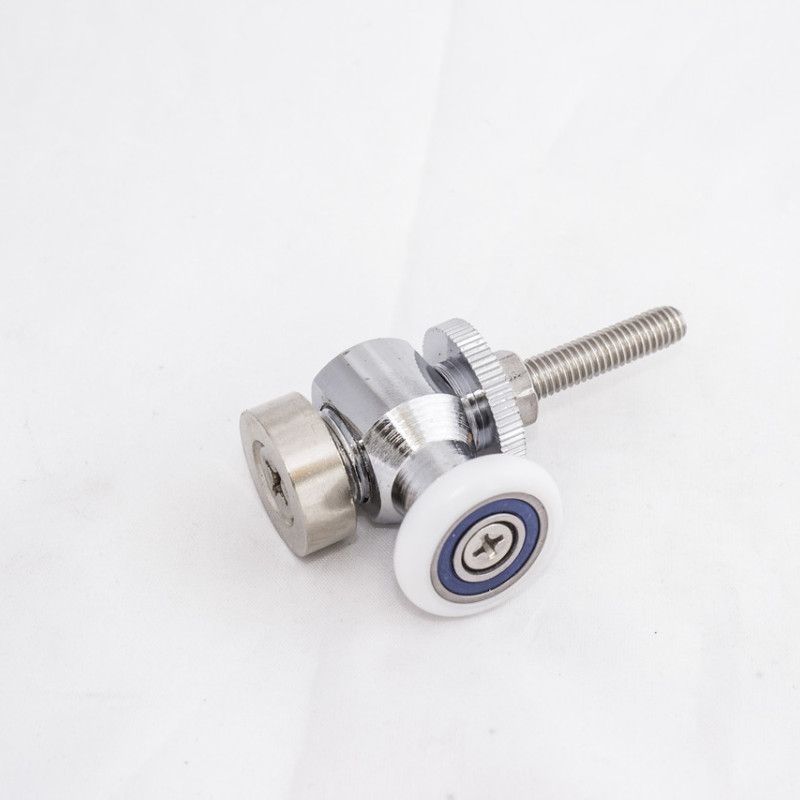 Ролики для душової кабіни верхні, металевий, одинарний, ( К-64 )