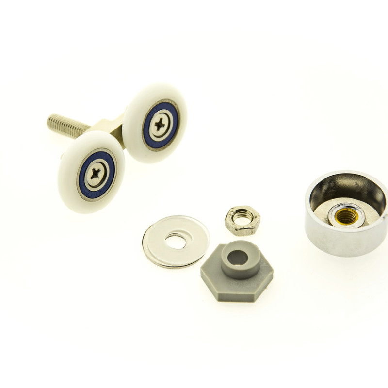 Ролики для душової кабіни подвійні, не поворотні ( К-67 )