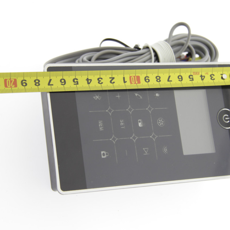 Пульт керування душової кабіни сенсорний, чорного кольору КОМПЛЕКТОМ ( БУ-19 )